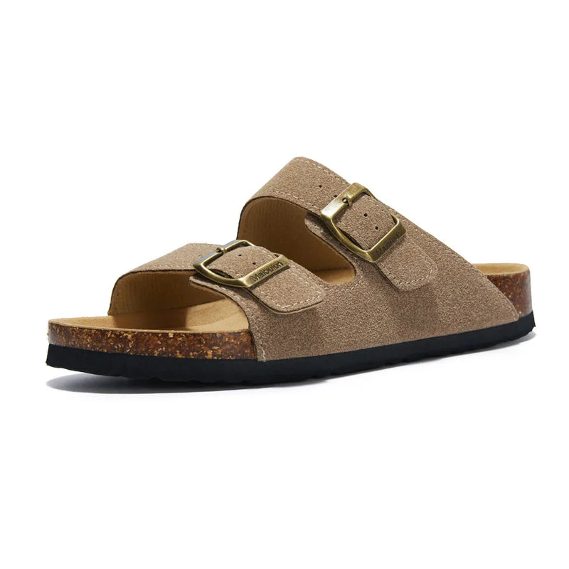 Birken Maibulun Wildledersandale - Sand