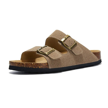 Birken Maibulun Wildledersandale - Sand